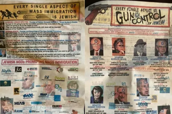 Des tracts antisémites trouvés à la synagogue de Belleville et dans des maisons voisines après l'attaque de Yom Kippour