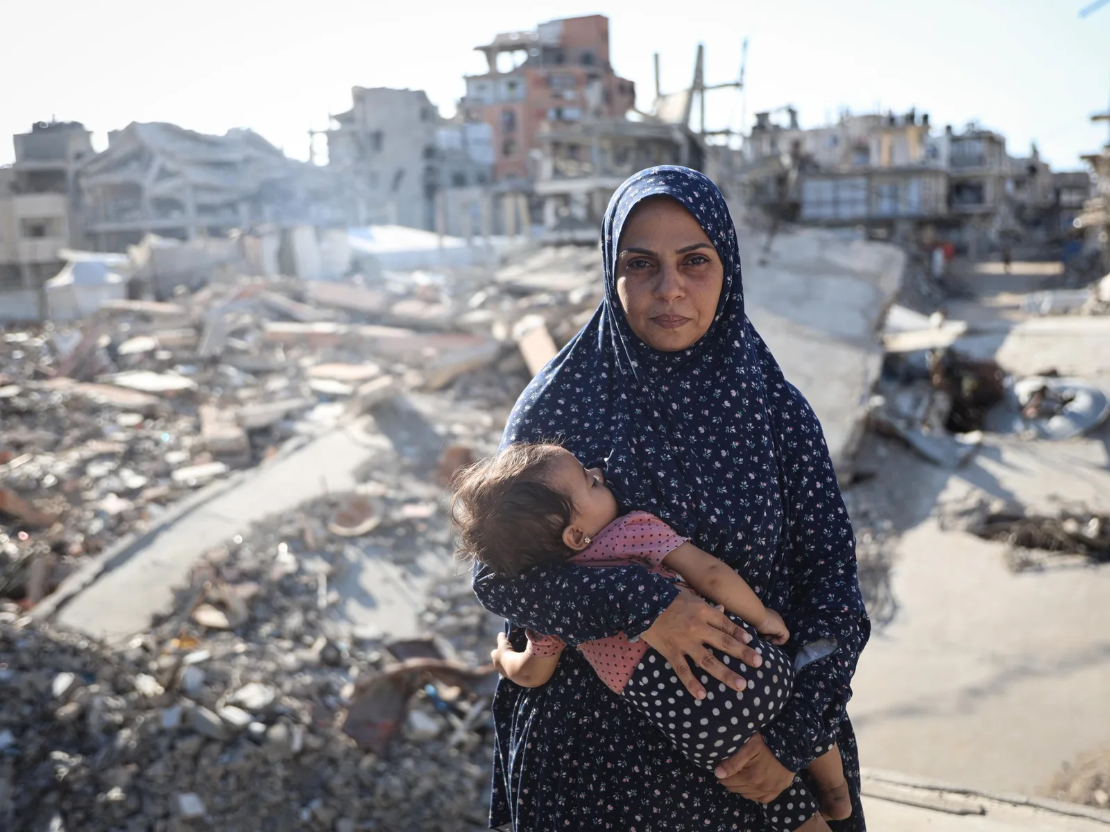 Deux fois veuve : l'histoire d'une mère de Gaza entre perte et survie