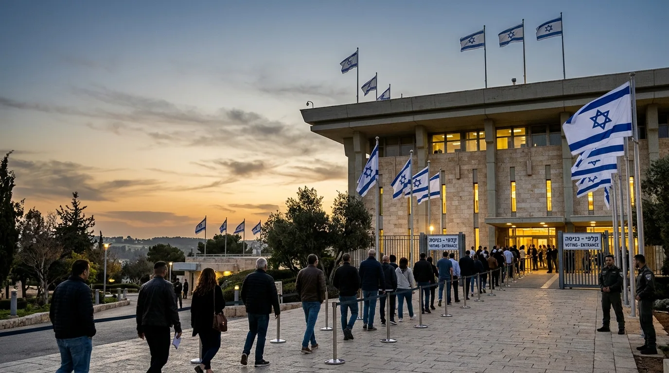 Élections législatives israéliennes du 27 octobre : la bataille des 61 sièges s'engage