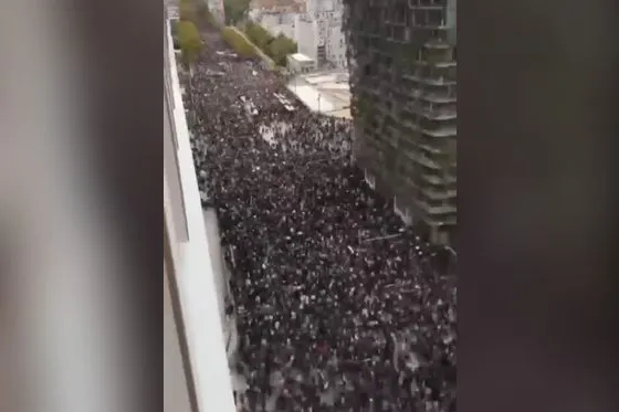 Encore une immense mobilisation contre le pouvoir ce samedi 24 octobre ! (Vidéos et photos)