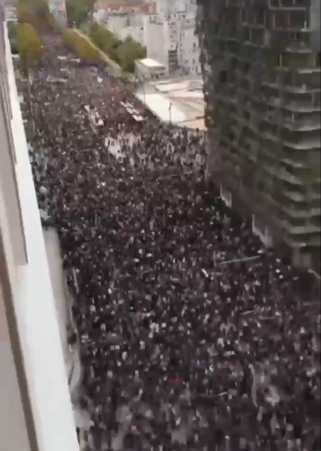 Encore une immense mobilisation contre le pouvoir ce samedi 24 octobre ! (Vidéos et photos)