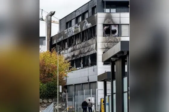 Incendie de la fabrique des LBD français en Suisse