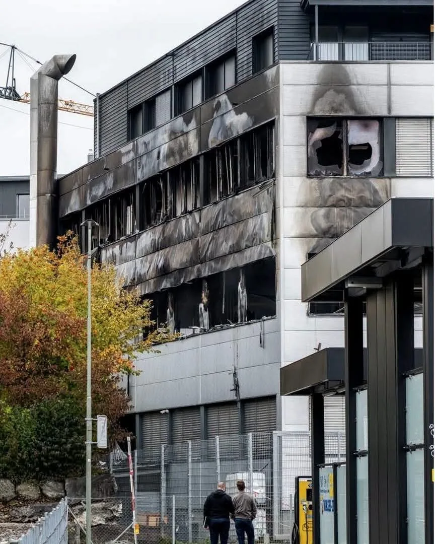 Incendie de la fabrique des LBD français en Suisse