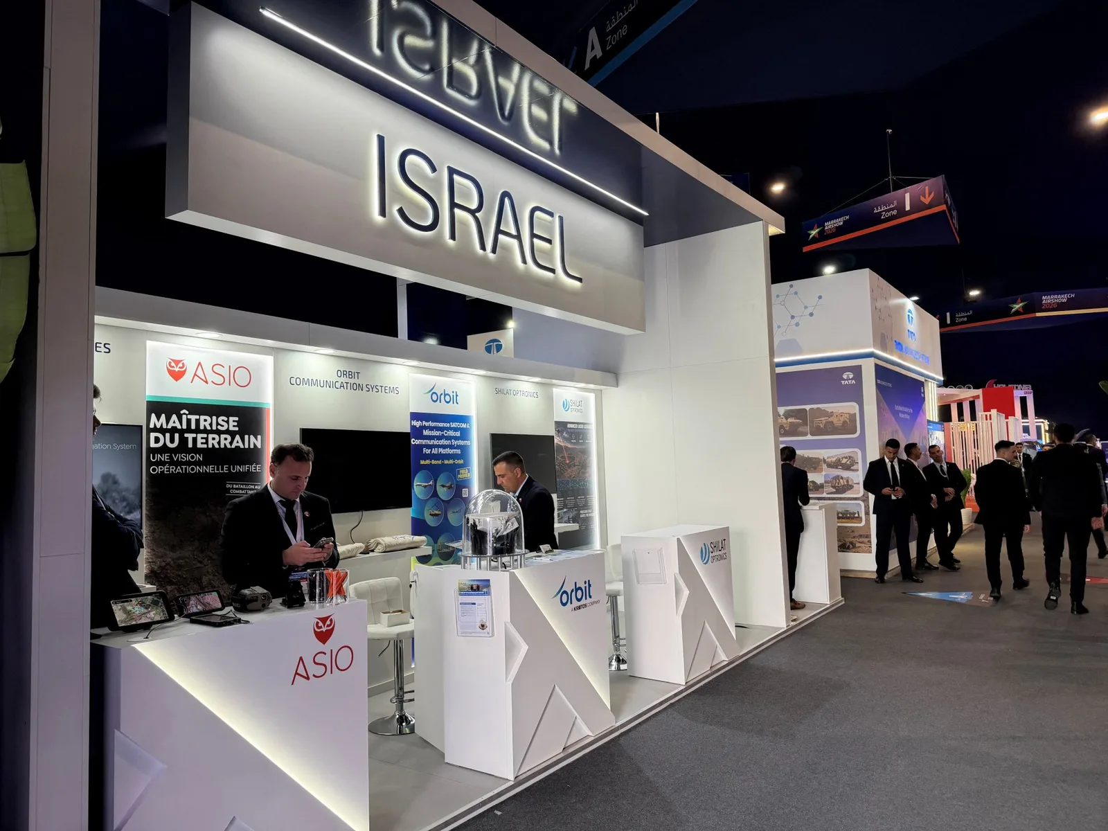Israël ouvre son premier pavillon au salon de la défense au Maroc