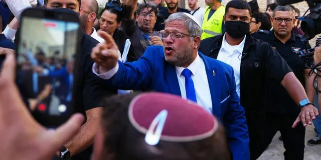 Itamar Ben Gvir, ministre d’extrême droite israélien, sanctionné d’une amende pour une vidéo dans laquelle il menace de tuer un prisonnier palestinien