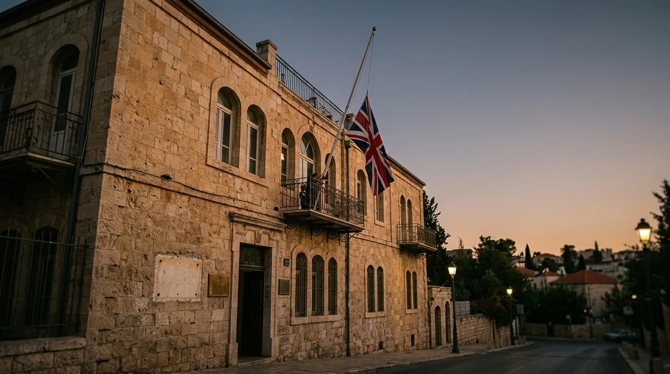 Jérusalem rétrograde le consulat britannique en représailles aux sanctions de Londres