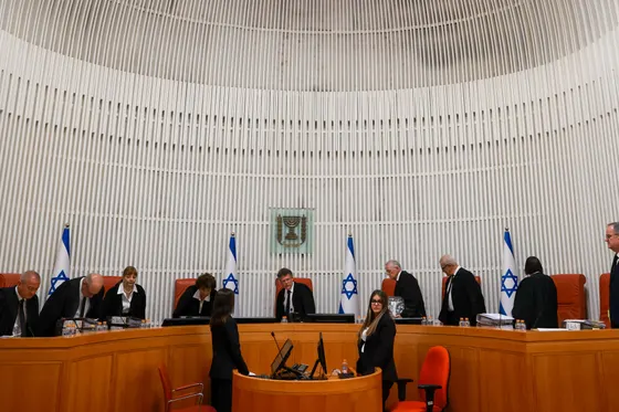 La Cour suprême israélienne annule l'interdiction des partis arabes par la commission électorale