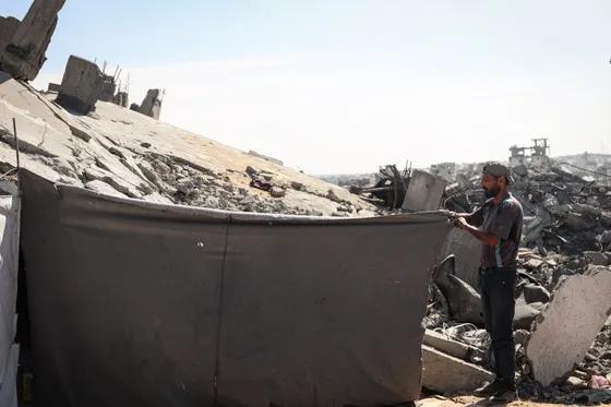 La Ligne jaune d'Israël avance à Gaza, laissant les déplacés sans nulle part où aller