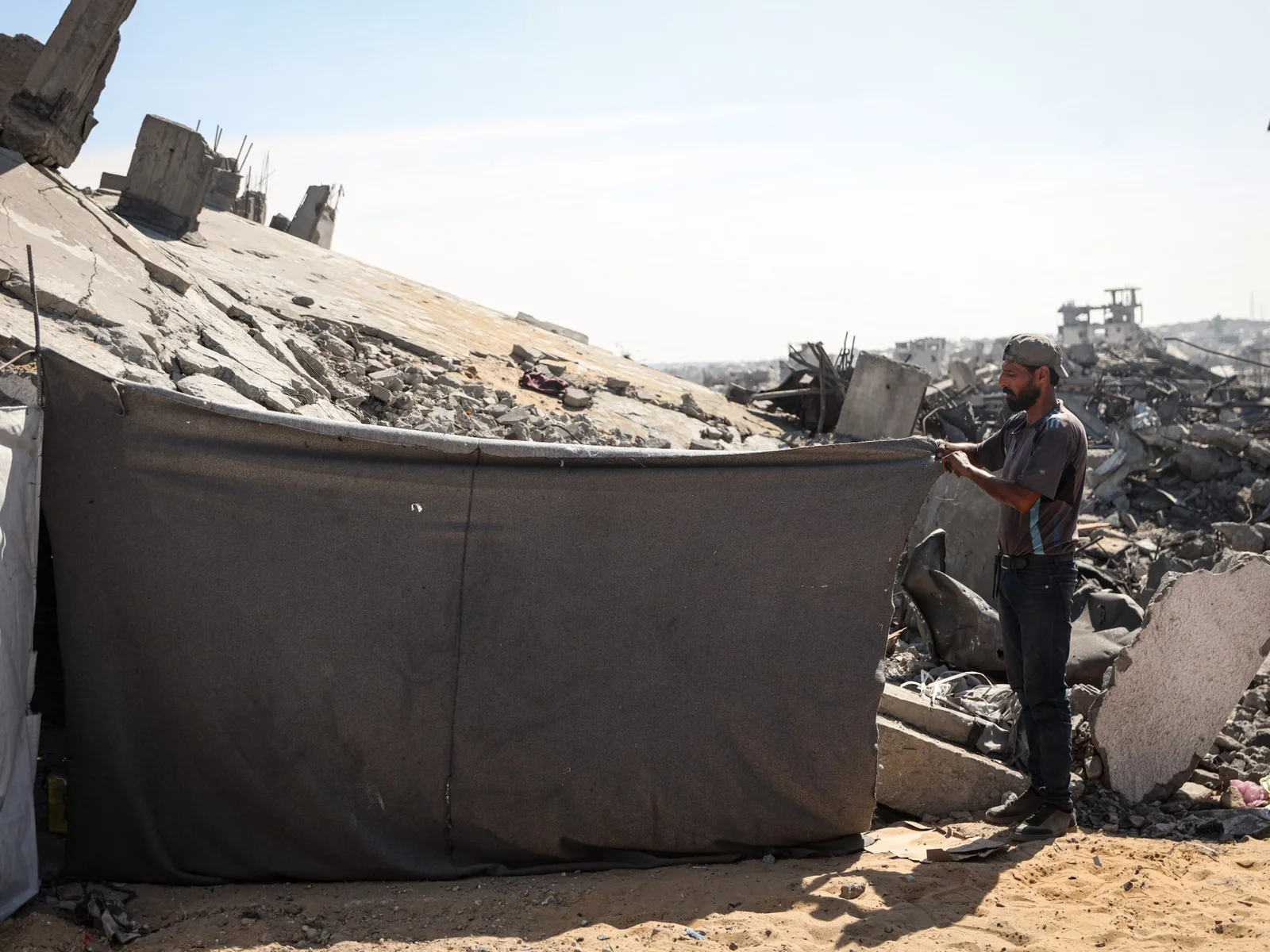 La Ligne jaune d'Israël avance à Gaza, laissant les déplacés sans nulle part où aller