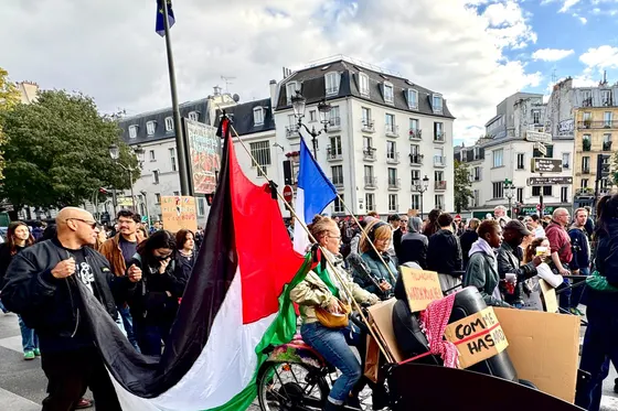 La Palestine bien présente dans toutes les manifestations de la jeunesse