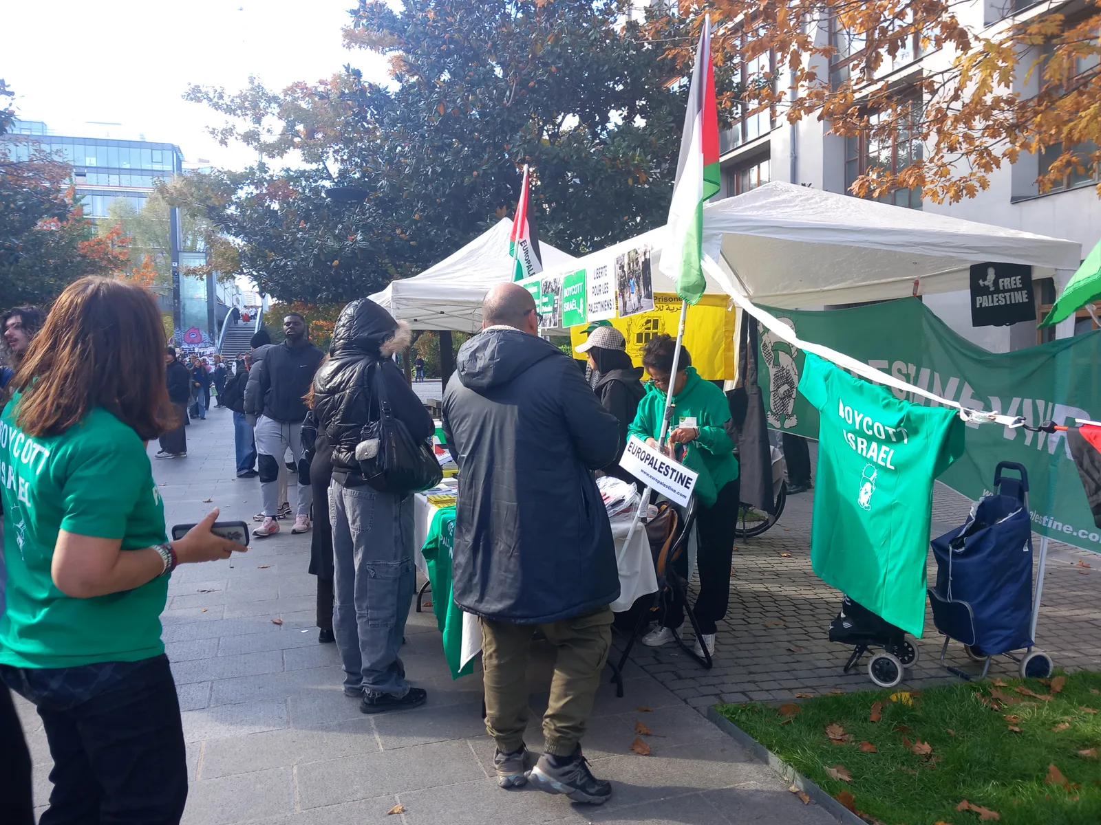 La répression des étudiants les fait encore plus penser à la Palestine