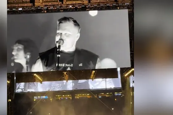 Le chanteur Zach Bryan porte un t-shirt « Free Palestine » au Gillette Stadium