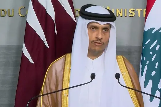 Le chef de la diplomatie qatarienne appelle au retrait israélien du Liban
