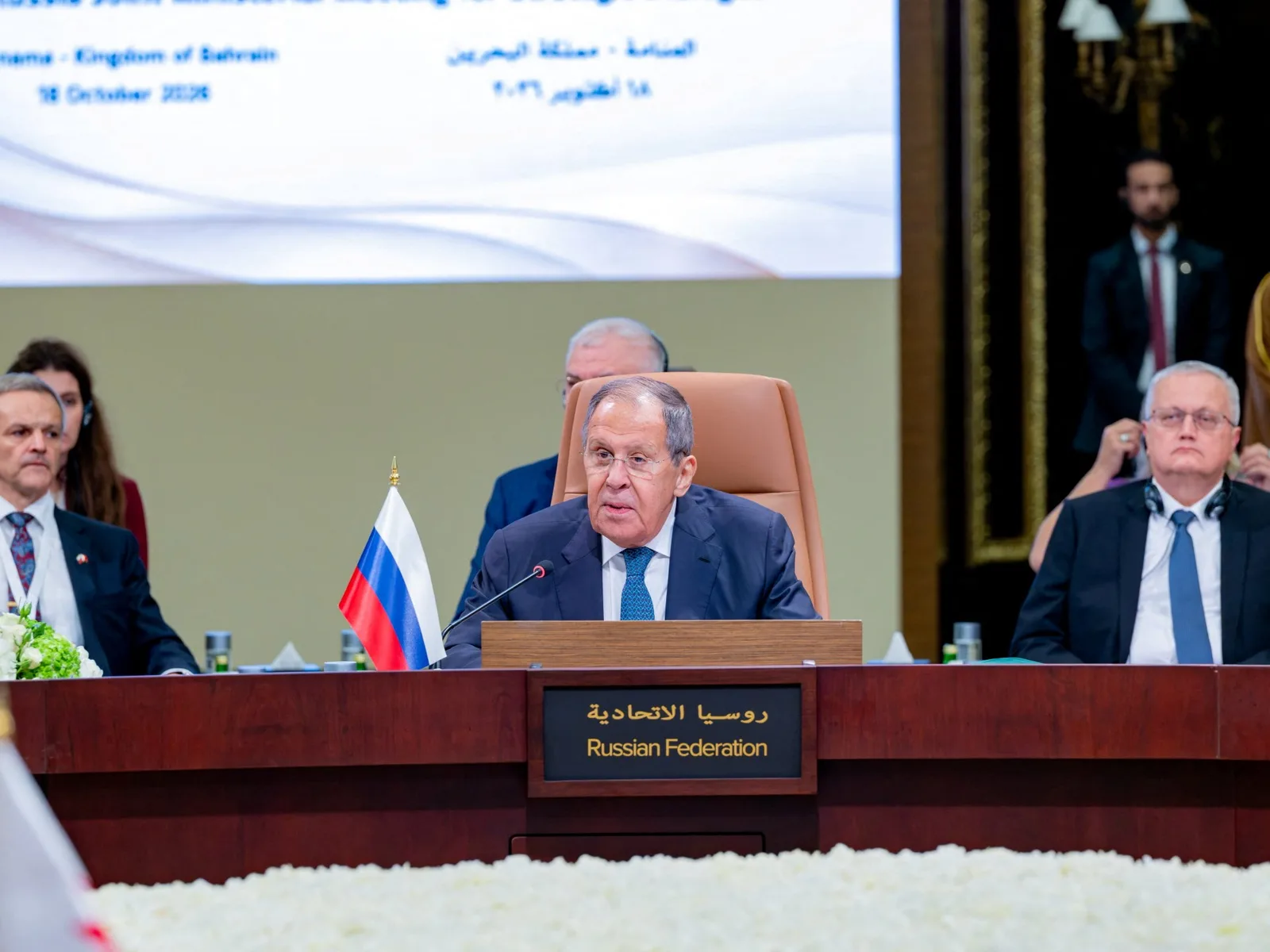 Le Lavrov russe discutera de la guerre américaine et de la sécurité régionale lors de sa visite à Téhéran