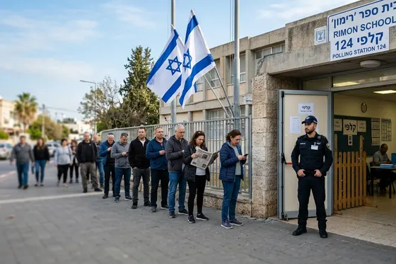 Législatives du 27 octobre : les Israéliens votent pour la 26e Knesset dans un climat tendu