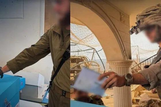 Liban : les soldats israéliens ont transformé les maisons encore debout en bureaux de vote