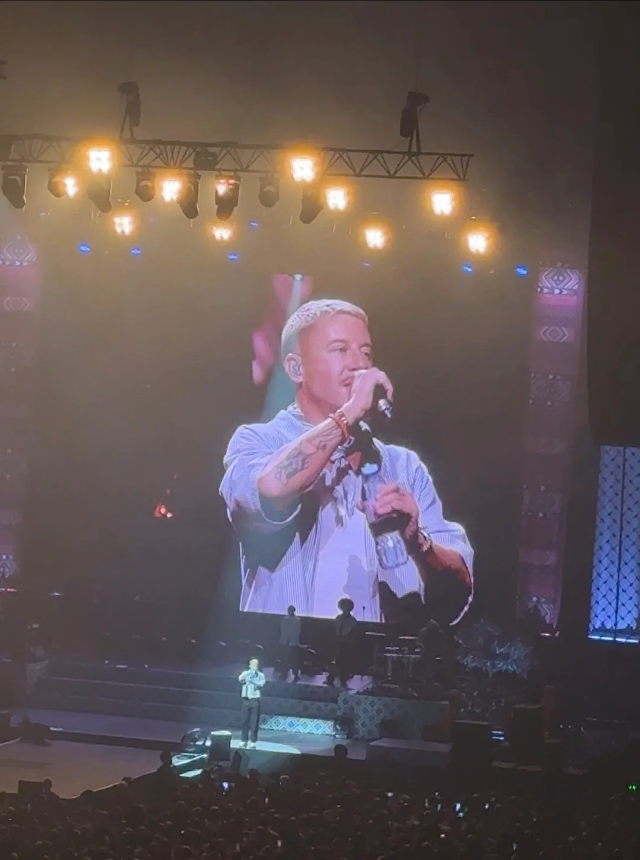 Magnifique concert Free Palestine de Macklemore à Bercy ce jeudi soir !