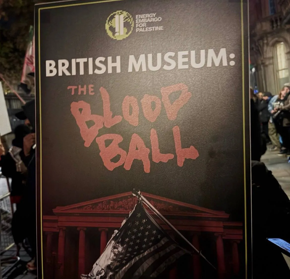 Manifestation contre le « bal sanglant » à Londres