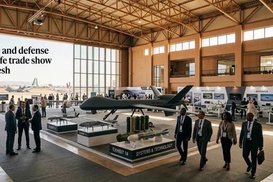 Marrakech Airshow 2026 : Israël inaugure son premier pavillon de défense au Maroc