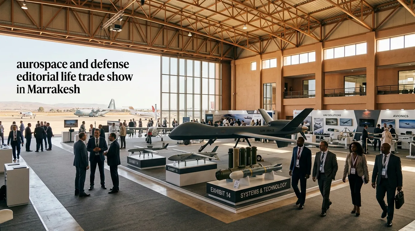 Marrakech Airshow 2026 : Israël inaugure son premier pavillon de défense au Maroc