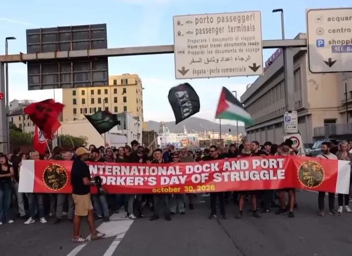 Préparation d’une grève générale de tous les dockers contre la guerre et la militarisation de nos sociétés !