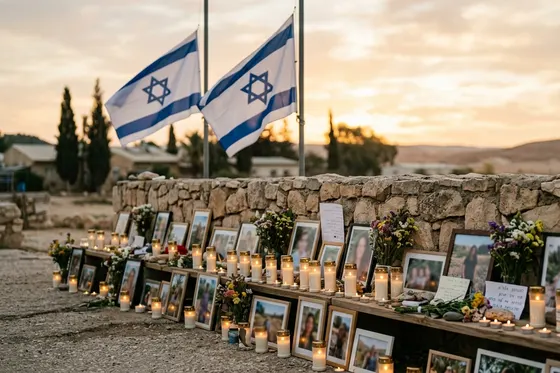 Trois ans après le 7 octobre, Israël commémore ses morts à l'approche des législatives