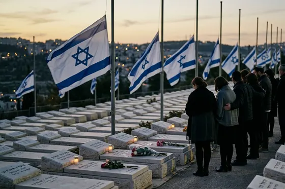 Trois ans après le 7-Octobre, Israël commémore ses morts au mont Herzl à Jérusalem