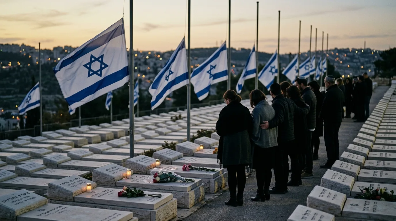 Trois ans après le 7-Octobre, Israël commémore ses morts au mont Herzl à Jérusalem