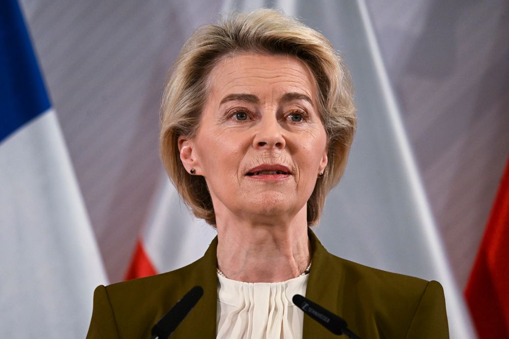 Ursula von der Leyen, présidente de la Commission européenne