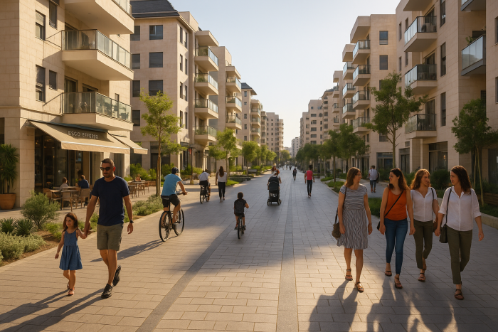 Immobilier en Israël : les quartiers où l’achat sur plan a rapporté gros