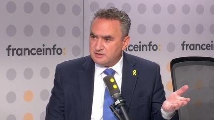 Joshua Zarka, ambassadeur d'Israël en France, le 23 septembre 2025 sur franceinfo. (FRANCEINFO / RADIO FRANCE)